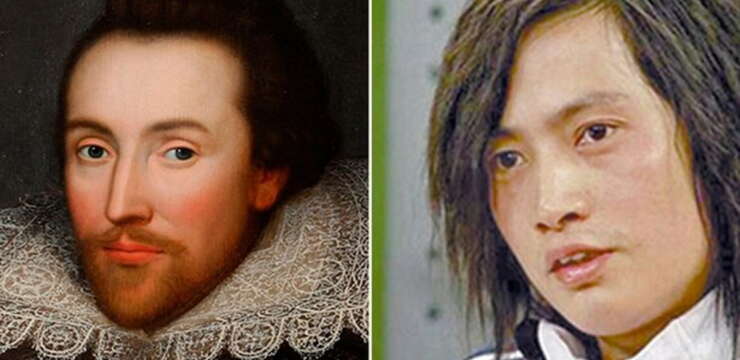 chirurgie esthetique pour ressembler à shakespeare